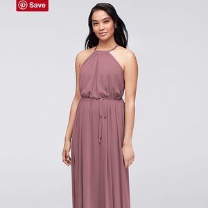 Quartz bridesmaid dress